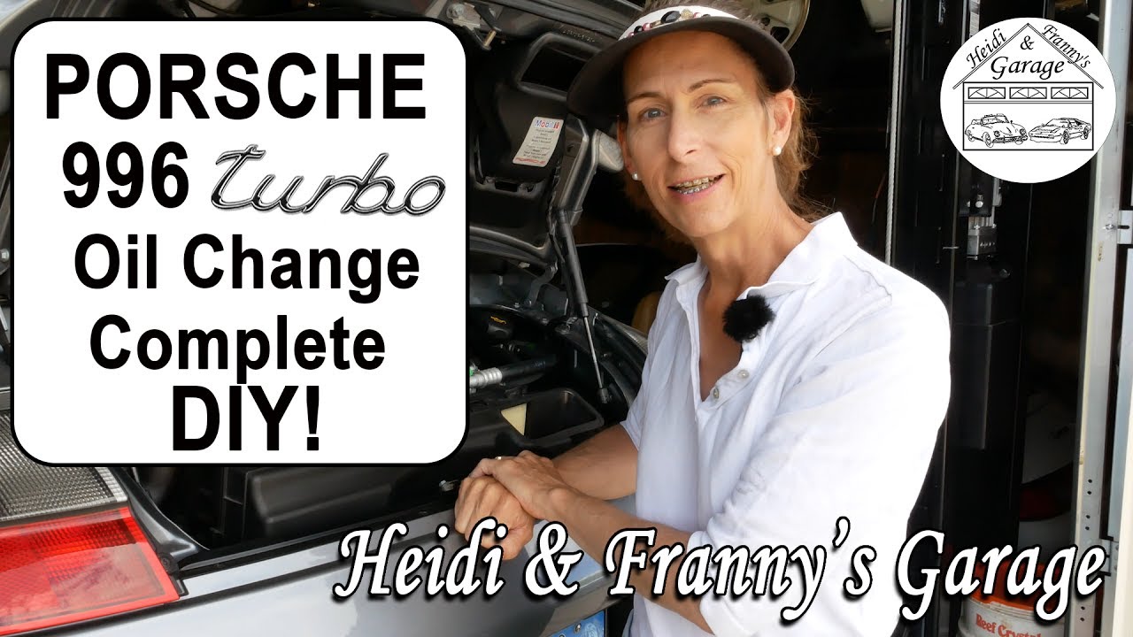 Porsche 911 (996) Turbo Oil Change DIY!