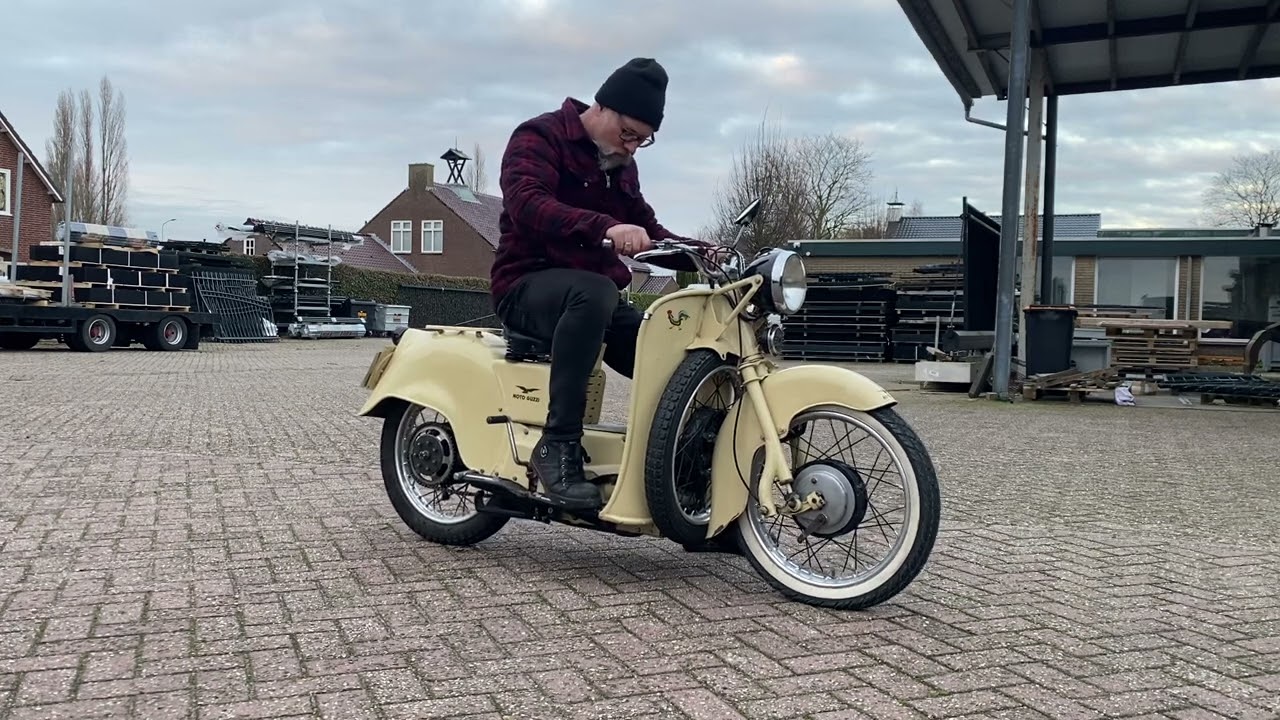 MOTO GUZZI GALLETTO 192 cc 1954