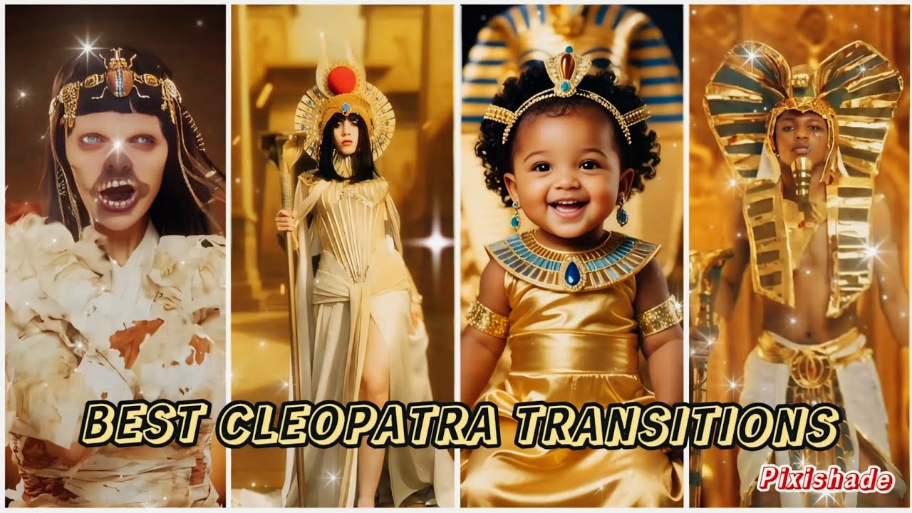 CLEOPATRA TRANSITION TREND LAST PART | BEST CLEOPATRA TRANSITIONS | CLEOPATRA TREND | ANUBIS TREND