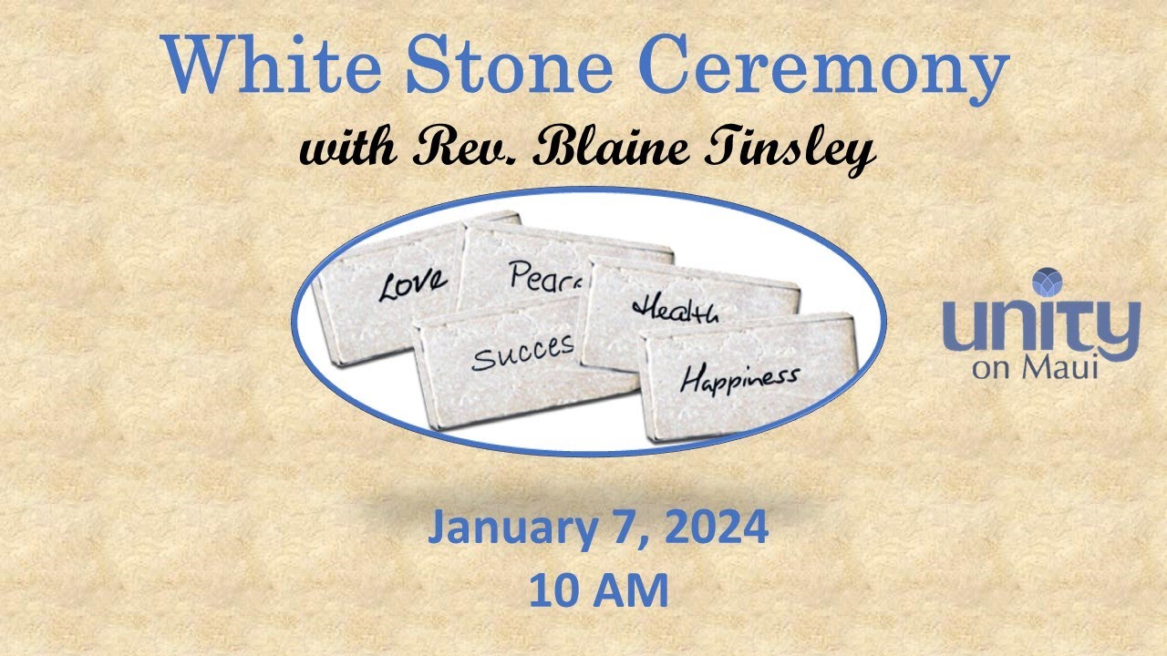 White Stone Ceremony 2024