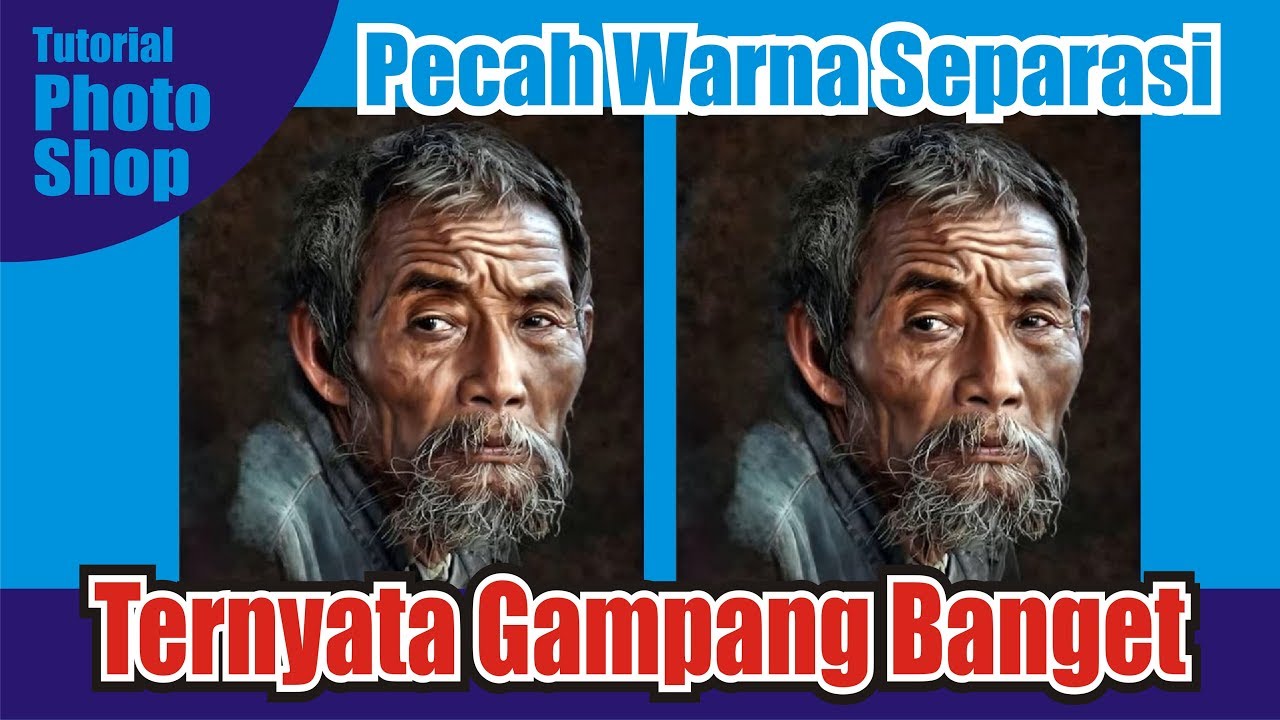 Cara Pecah Warna | Spot Color Photoshop