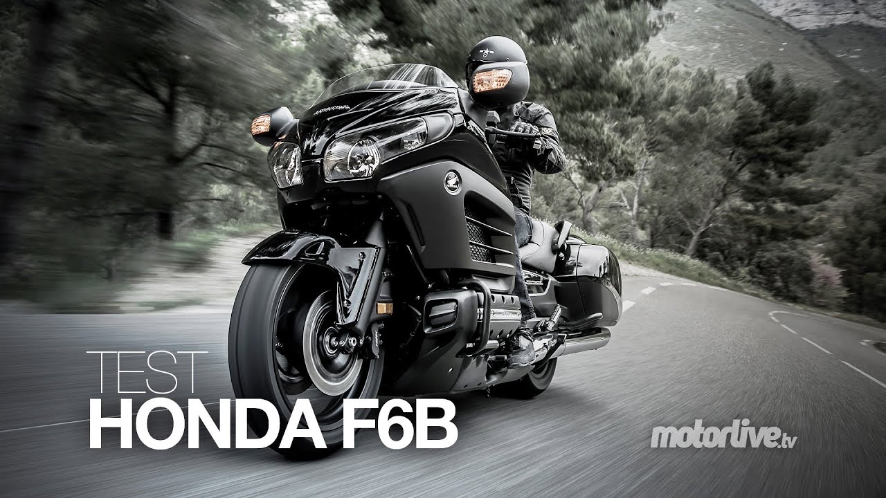 ТЕСТ | HONDA F6B, Стриптиз Goldwing 1800