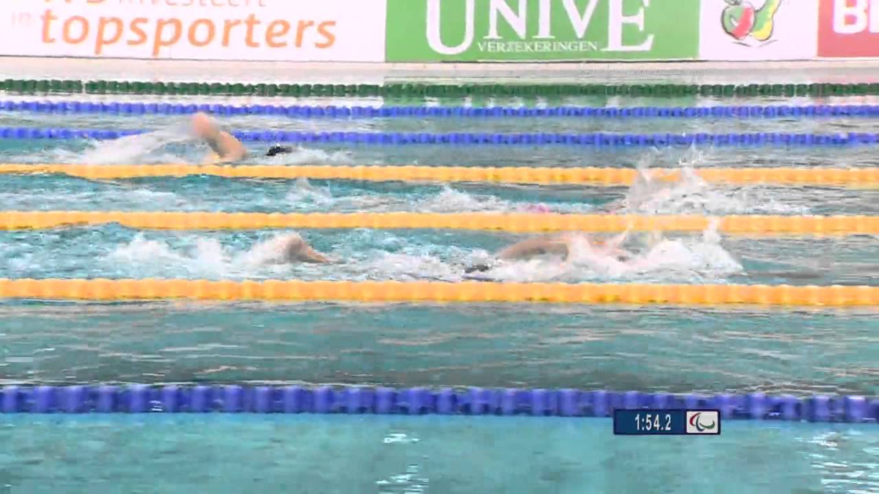 91-1  Women 400m Freestyle S1 - IPC EC 2014 | Paralympisch zwemmen