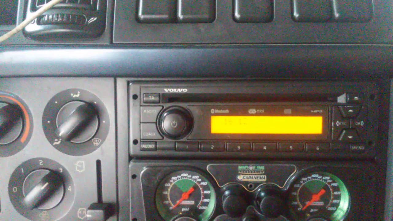 Ligar bluetooth radio original volvo