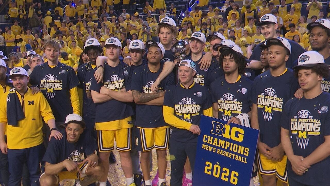 Highlights: No. 3 Michigan knocks off No. 8 Michigan State in a BATTLE in Ann Arbor