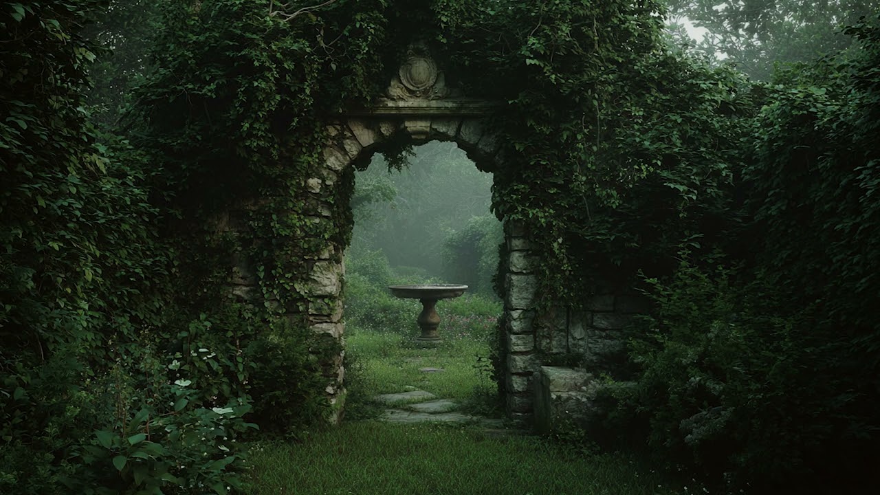 [playlist] 인적이 끊긴 문 너머, 고요히 숨 쉬는 잊혀진 정원 🍃 | Medieval Fantasy Music