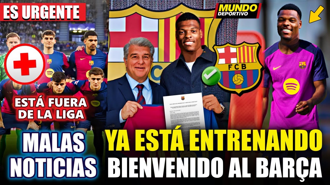 URGENTE ¡ESTÁ CERRADO! ¡ES DE BARÇA! ¡FLICK LO CELEBRA! ¡NOTICIAS DEL BARCELONA!