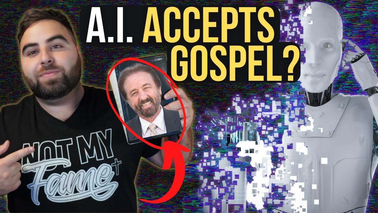 I PREACHED THE GOSPEL TO A.I. W/ RAY COMFORT'S METHOD! 😂😂😂 #WayOfTheMaster #Evangelism