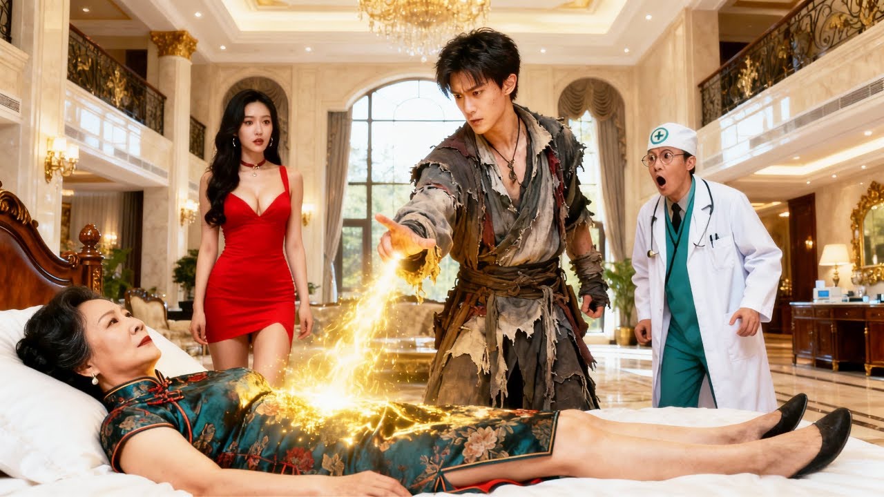 A poor man saved the dying richest ,The beauty CEO married him—he's a divine doctor.
