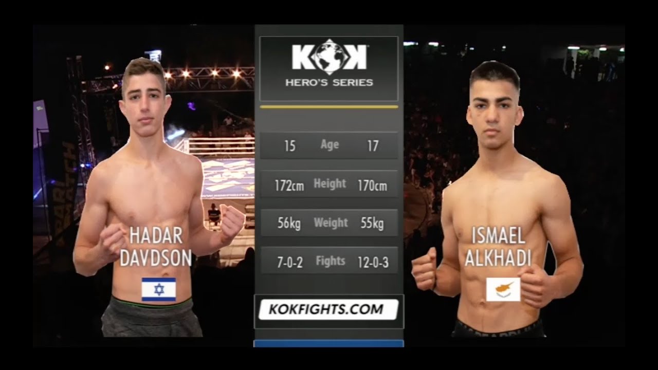 Ismail Al Kadhi (CY) vs. Hadar Davidson (ISR) KOK CYPRUS 14.6.2019