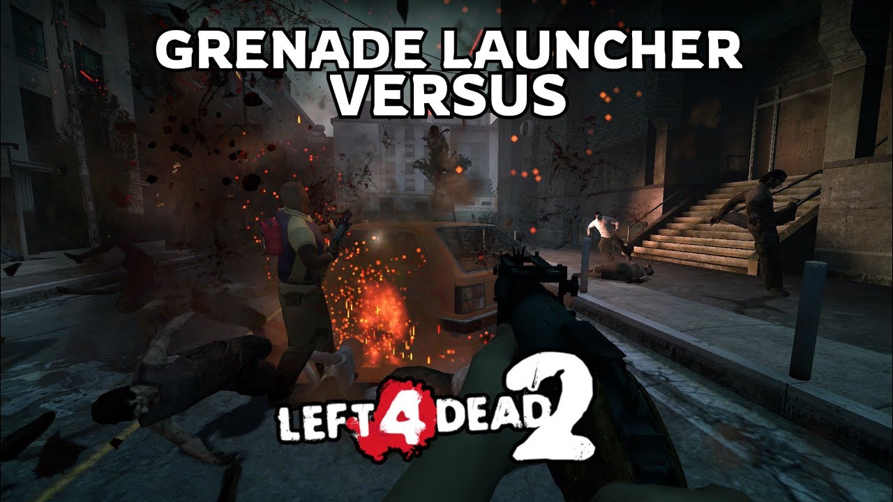 LEFT 4 DEAD 2 - GRENADE LAUNCHER VERSUS WITH RH4XOR - SUICIDE BLITZ 2