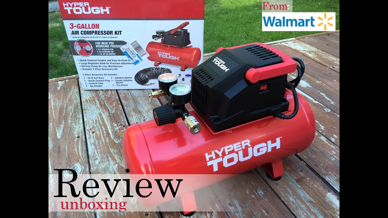 Hyper Tough 3-Gallon Air Compressor - Walmart