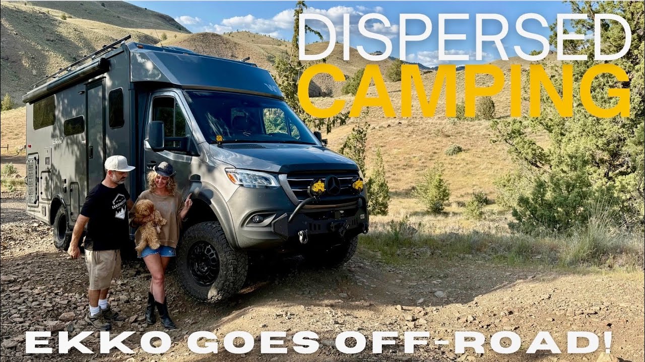 DISPERSED CAMPING & EXPLORING EASTERN OREGON | OFF-ROAD ADVENTURES in a WINNEBAGO EKKO SPRINTER #4x4