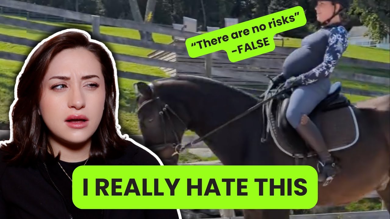 PREGNANT WOMEN SHOULDN'T RIDE HORSES  | Raleigh Reacts