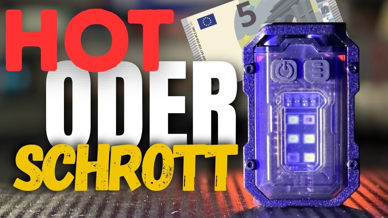 Was kann die 5 Euro NONAME Keychain Taschenlampe von ALIEXPRESS?