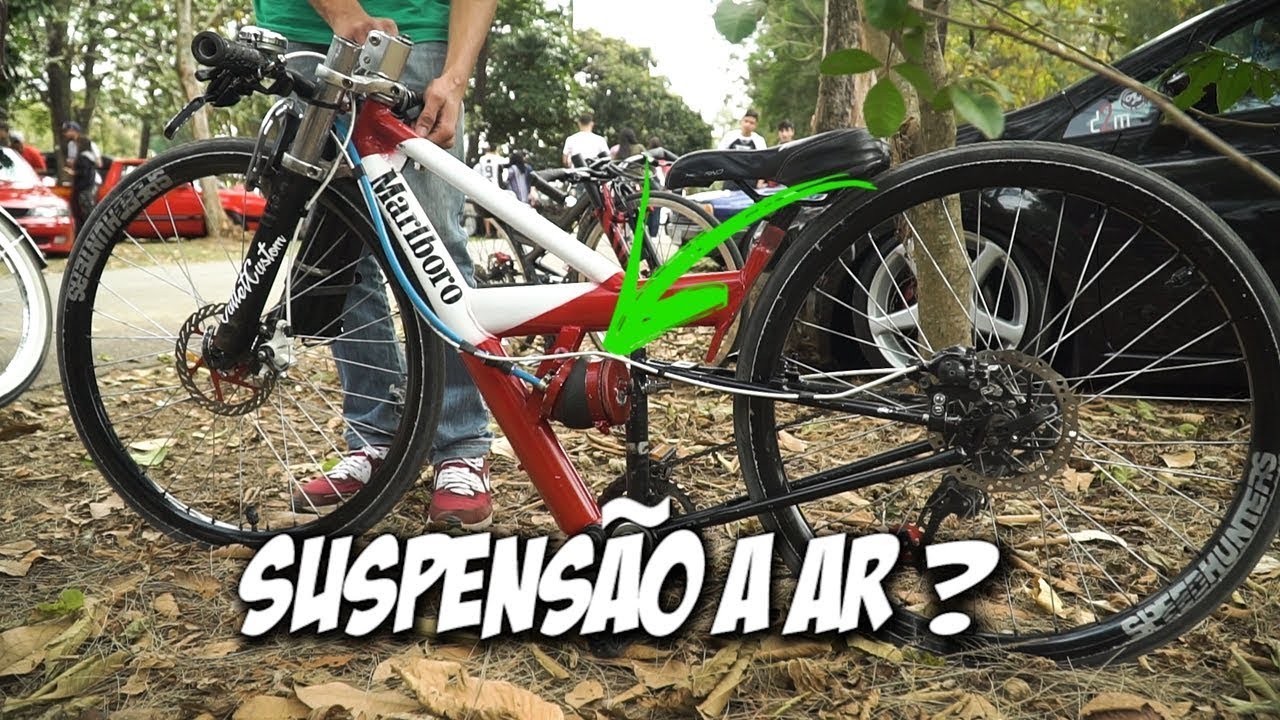 VLOG7008 - RACHA DE BIKE REBAIXADA - SUSPENSÃO A AR NA BIKE? Canal 7008films