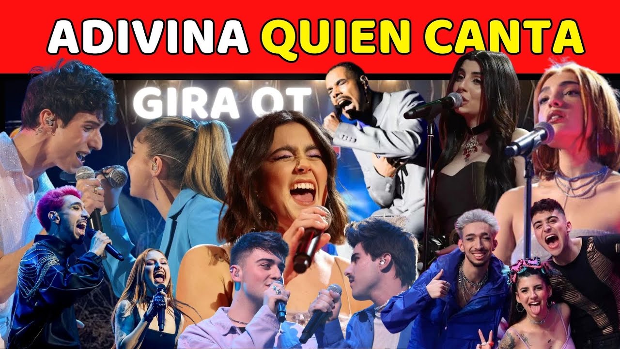🎶GIRA OT23: Adivina quien canta😍🎙️ | Chiara, Martin, Naiara, Paul, Violeta...
