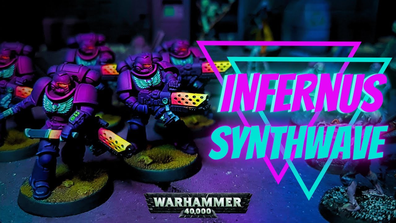 Преодолевая СТРАХ пакетной покраски: осваиваем INFERNUS MARINES в Synthwave