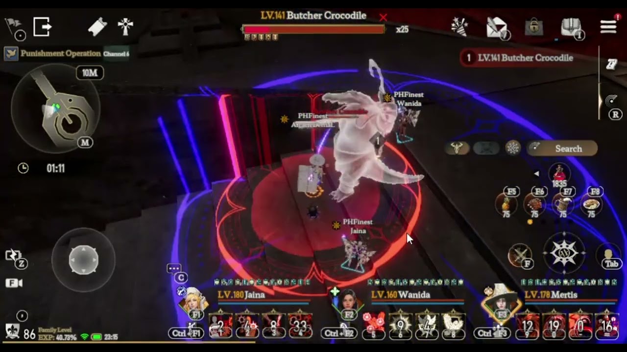 Granado Espada Mobile - Katovic Quest 1-1(Kill Butcher Crocodile) #granadoespada