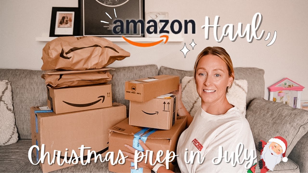 AMAZON PRIME DAY HAUL 2025&nbsp;| BEAUTY, CLEANING & CHRISTMAS PREP 🎅🏻 | Emma Nightingale