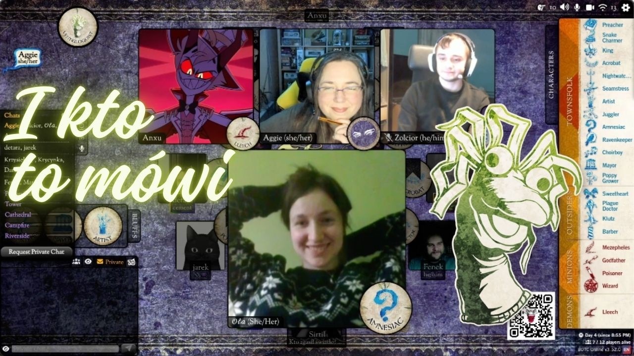 BotC: nowy mityczny - Brzuchomówca!