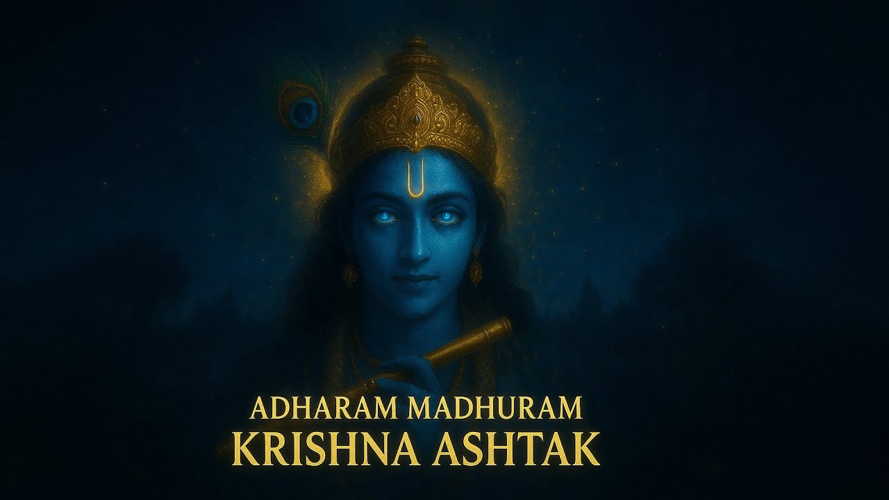 Adharam Madhuram × Shree Krishna Ashtak  Most Sweet & Divine Krishna Bhajan 2025