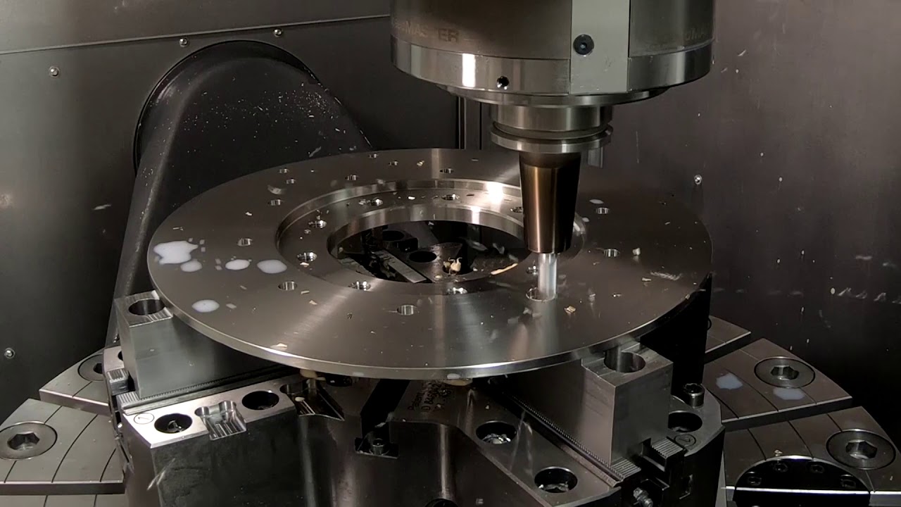 CNC  5 Achs Bearbeitung inkl  Drehfunktion
