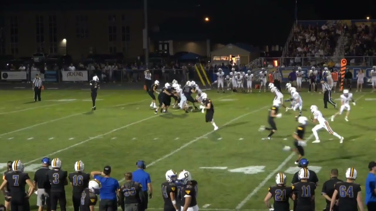 Ohio State WR Commit Bodpegn Miller (Ontario HS QB) Highlights In 31-14 Win Over Lexington