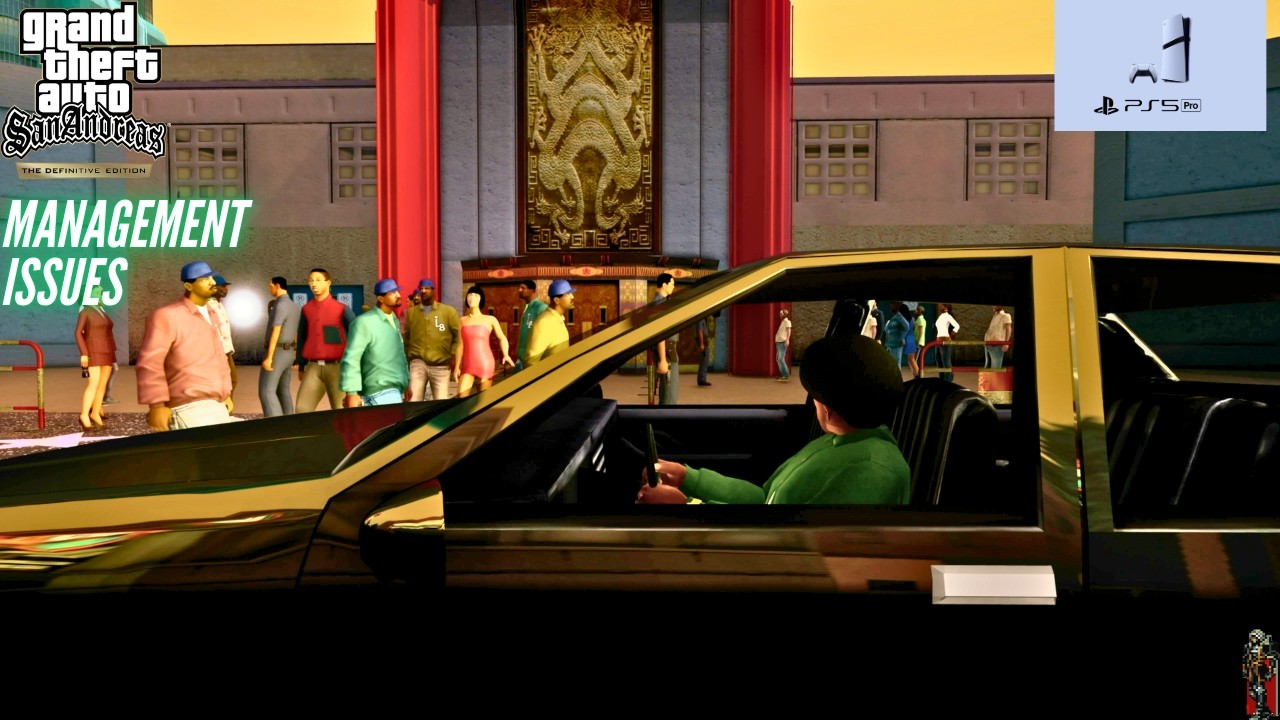 GTA San Andreas Definitive Edition | Проблемы управления