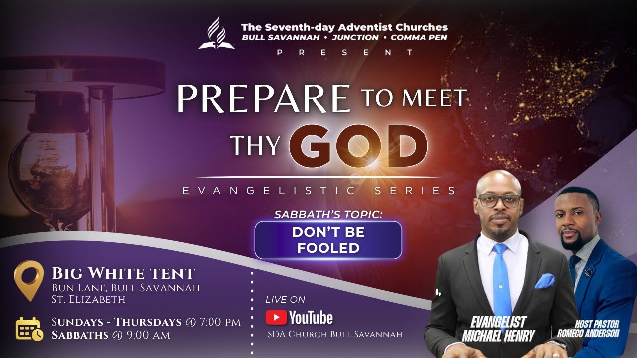Prepare to Meet Thy God Evangelistic Series || Saturday, July 05, 2025
