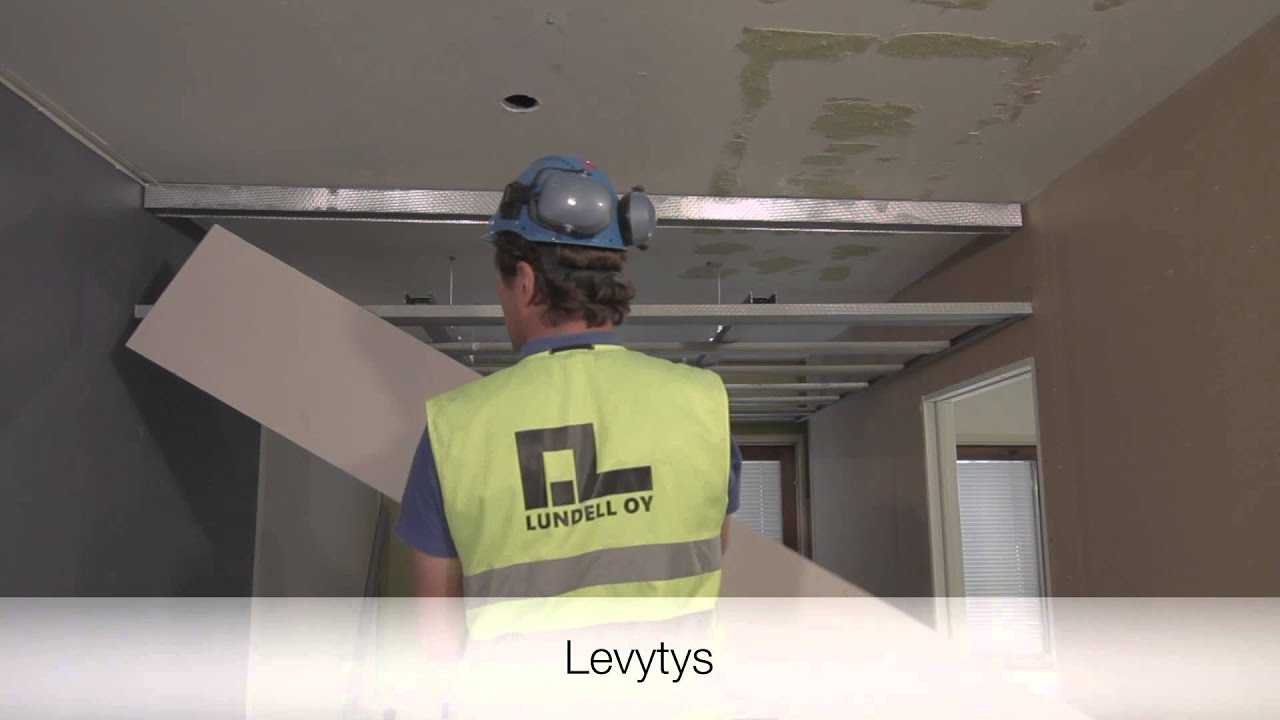 1 LIUNE CEILING ASENNUSVIDEO Alakatto 1080p