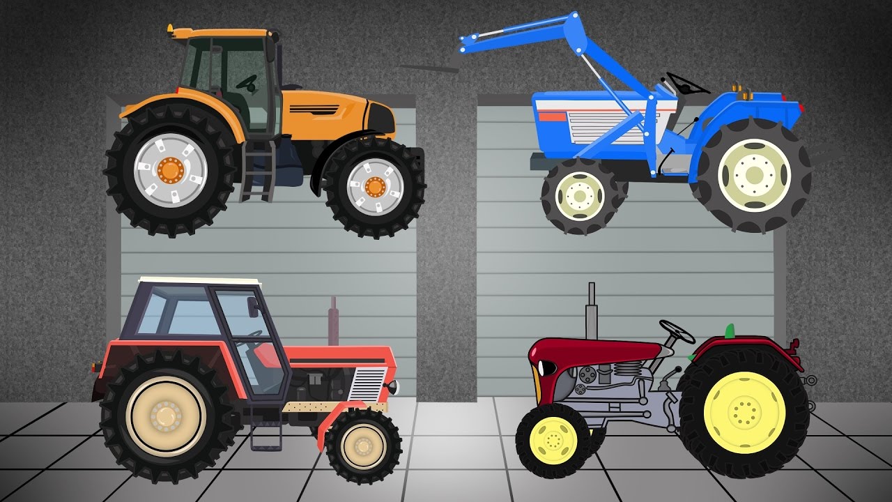 Garage _ Agricultural Machinery - Construction and Application of Tractors and Agricultural Machines