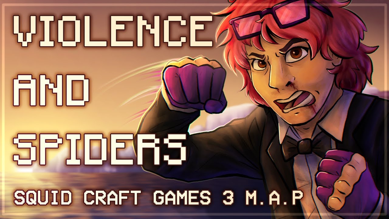 VIOLENCE & SPIDERS - SQUID CRAFT GAMES 3 M.A.P (COMPLETO)