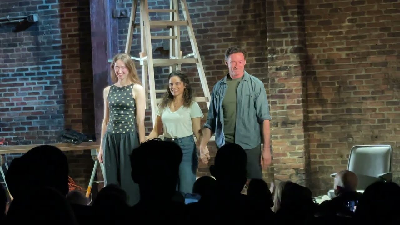 Curtain Call in NEW BORN with Sepideh Moafi, Marianna Gailus and Hugh Jackman 5.30.26