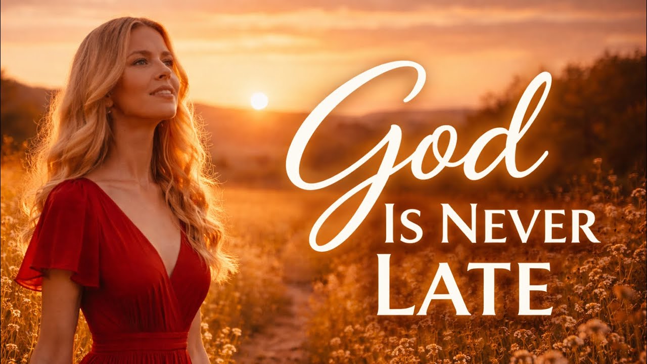 Lord You Are Never Late | Peaceful Christian Worship Song for Waiting Seasons (Trust God’s Timing)