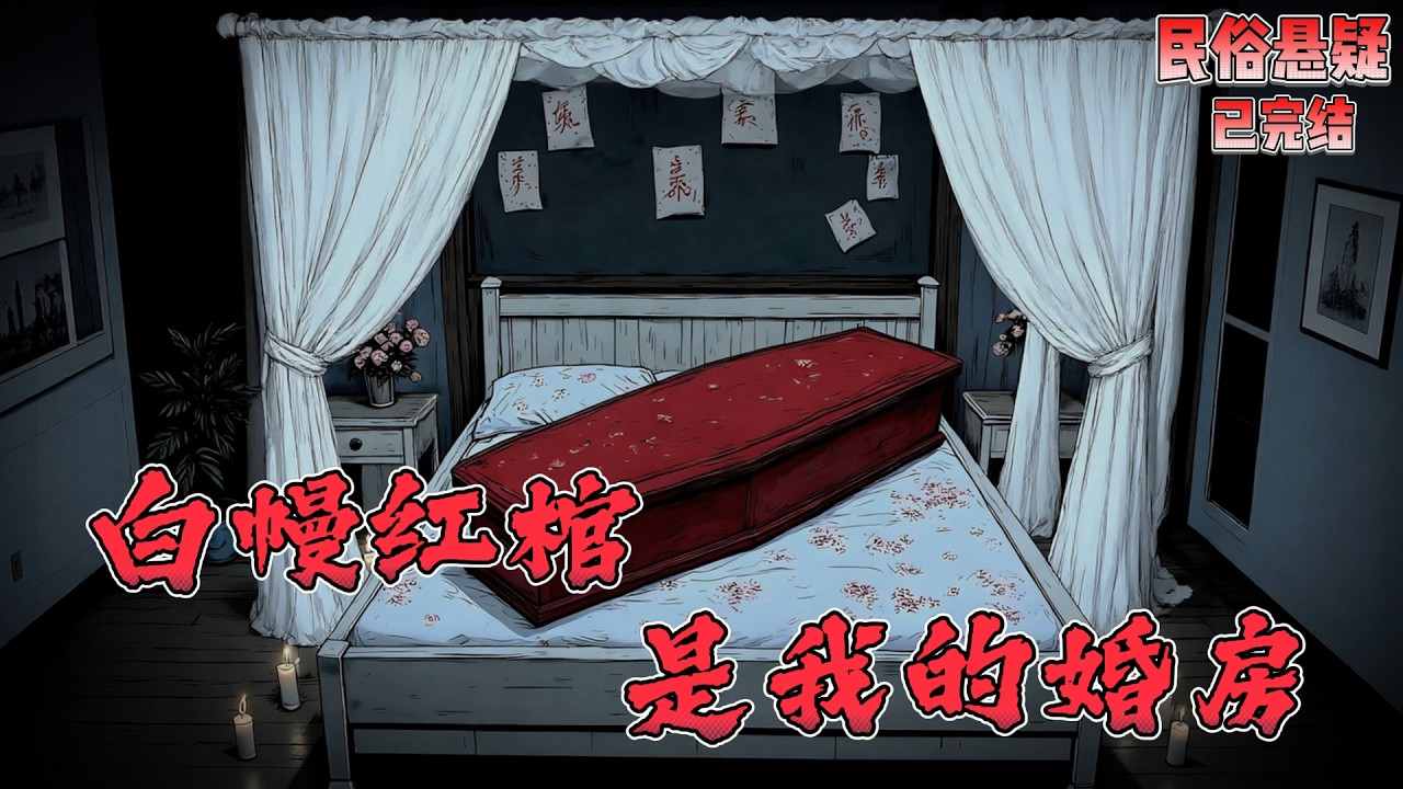 【完结文】我是独眼风水先生，少女夜夜梦到白幔红棺，父母要缝住她的嘴，逼她给死人殉葬换弟弟。等我赶到，夜半阴嫁的纸人鬼队，已抬着红棺到了楼下。
