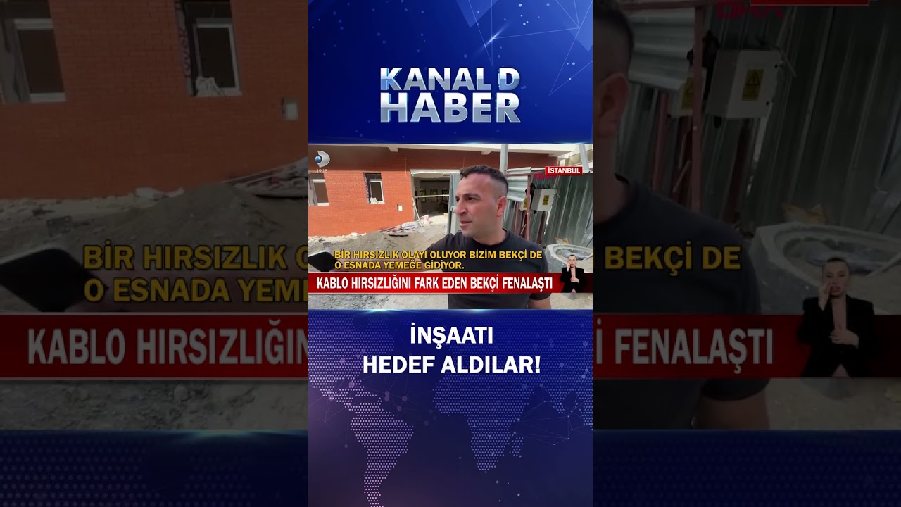 Kablo Hırsızlığını Fark Eden Bek&ccedil;i Fenalaştı!