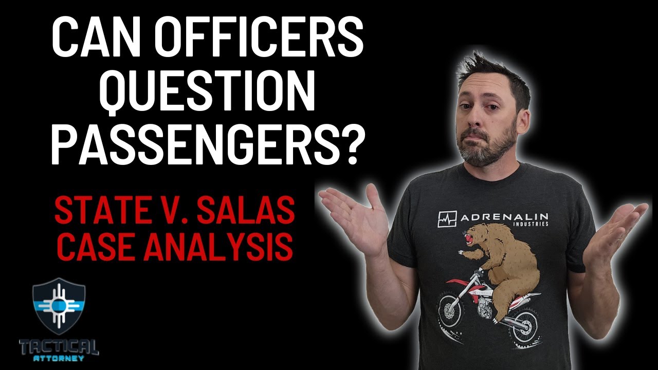 Can Officers ID Passengers?  Case Law for Cops