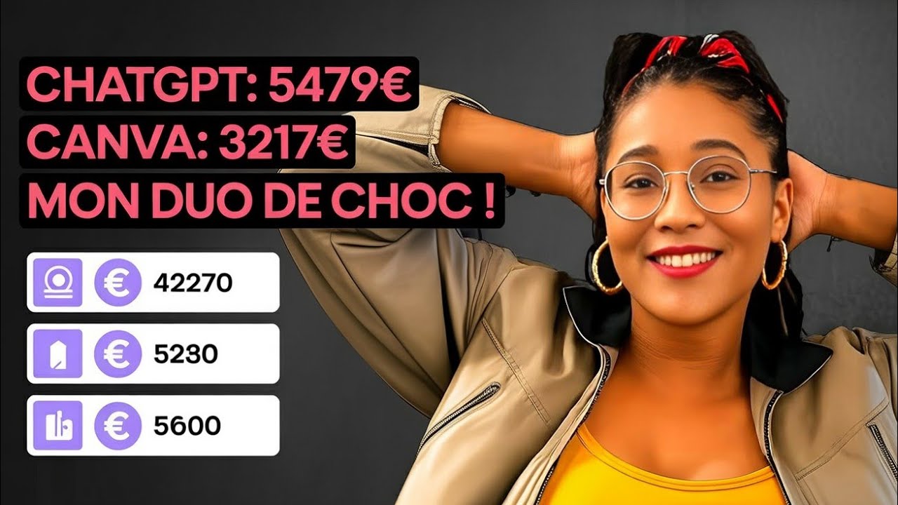 Comment gagner plus d&rsquo;ARGENT avec ChatGPT + Canva