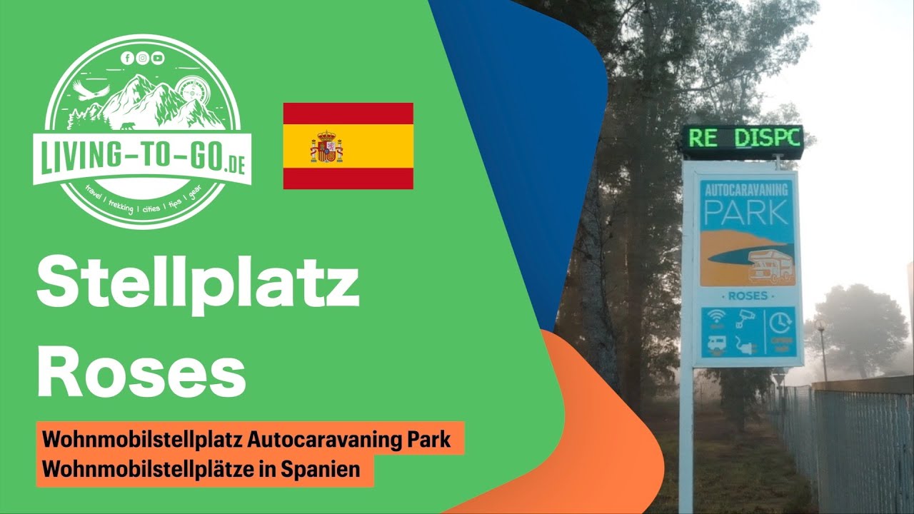 Wohnmobilstellplatz Roses in Spanien, Autocaravaning Park Roses