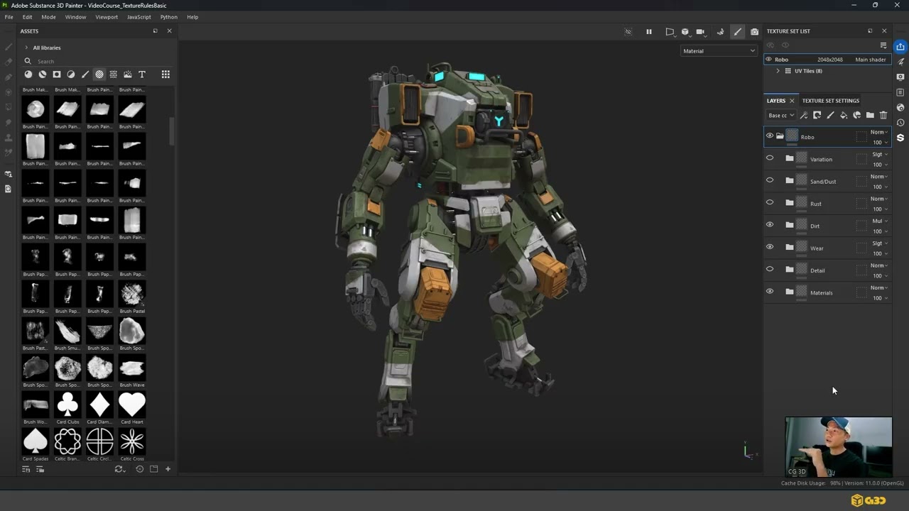 TỰ HỌC 3D HARD SURFACE | Ôn tập xây dựng kế hoạch và cách triển khai Texture hợp lý