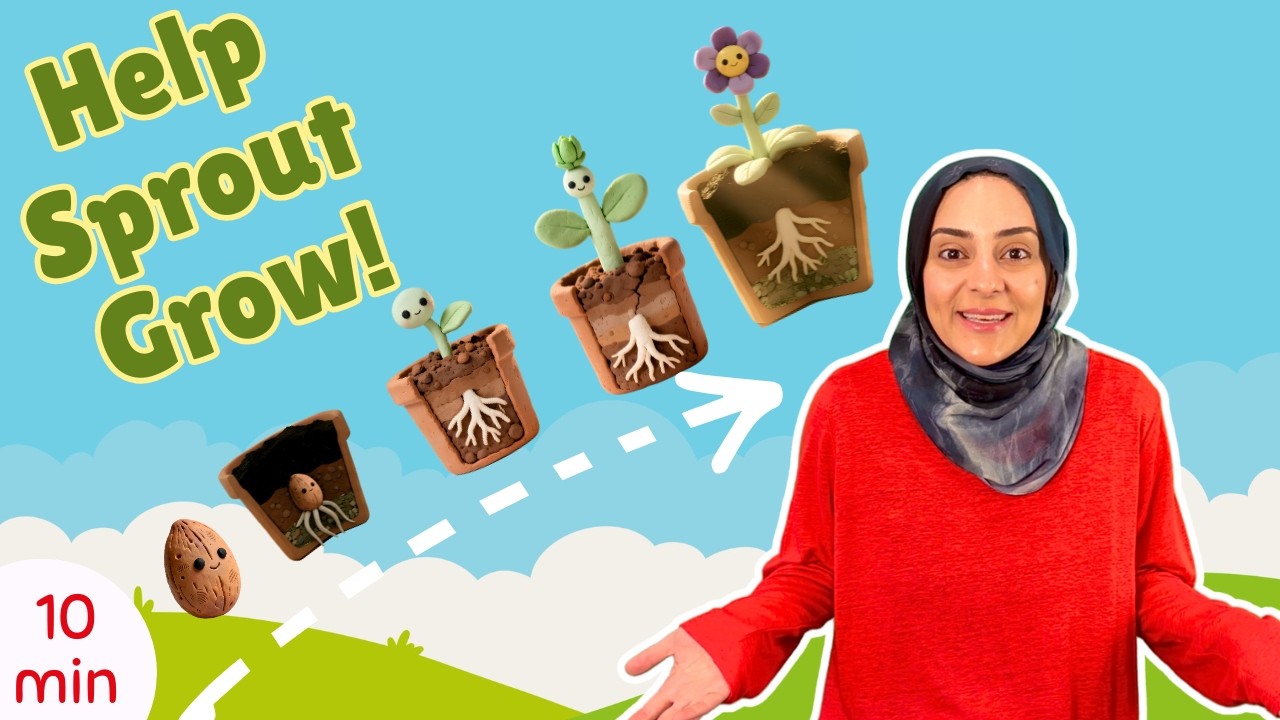 Can We Help Sprout Grow? 🌱 What Do Plants Need to Grow | Learning Video for Kids