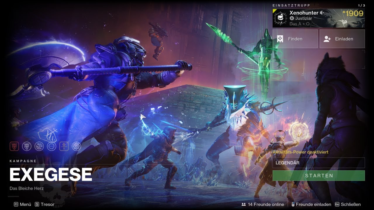 Destiny 2 - Die Finale Form - Solo legendäre Kampagne - 3. Mission: Exegese