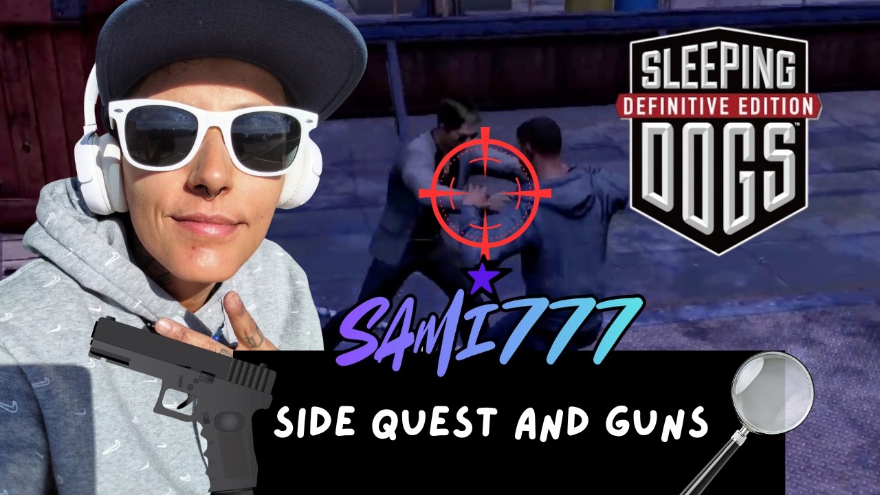 I'm completing side quests and collecting guns | sleeping dogs | #videogames #twitchstreamer