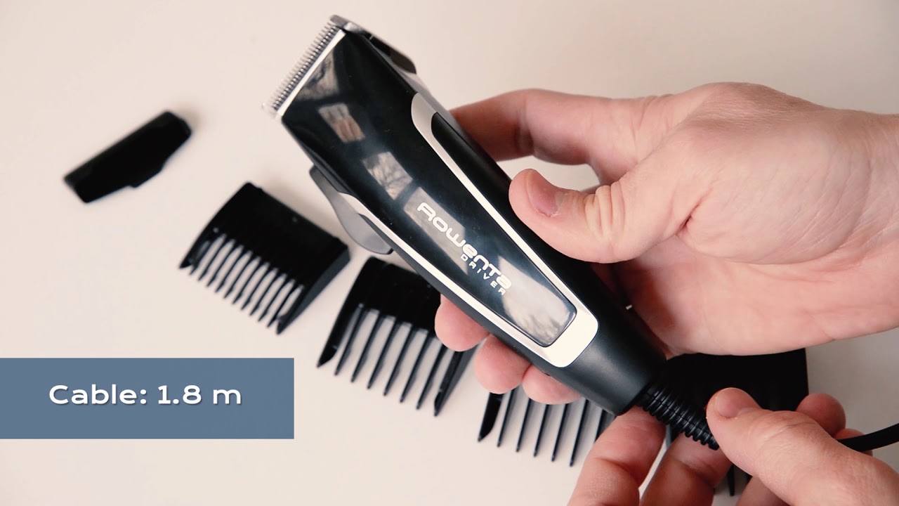 Rowenta TN1603 / 1600 hair clipper unboxing