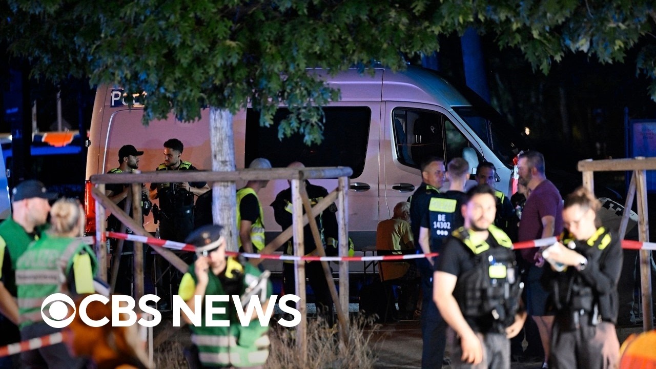 Updates after Berlin police shoot, kill suspect in deadly Pride car ramming attack | full video