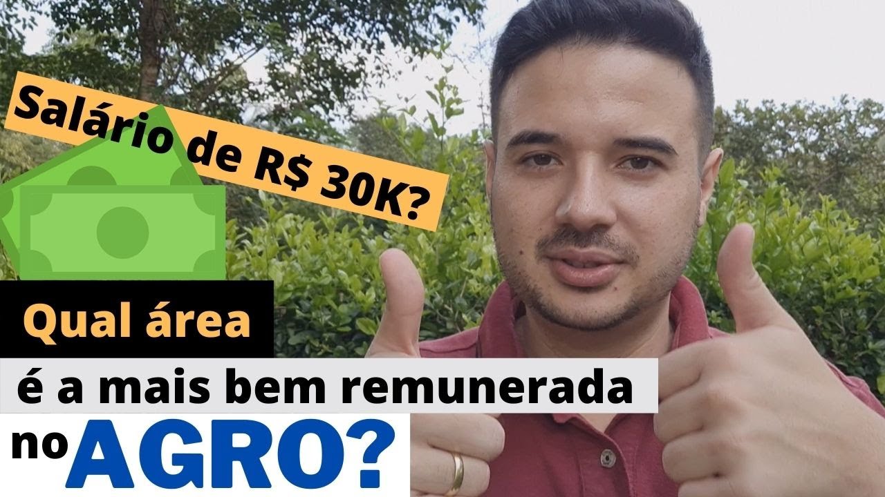 Qual área da agronomia é a que mais fatura? $$