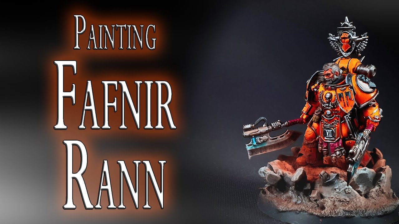 Painting Fafnir Rann (Horus Heresy Imperial Fist)