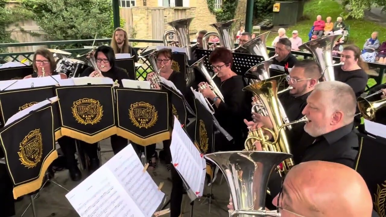 8- Caravan - Old Silkstone Brass Band - Wetherby Bandstand - 13th Aug 2023