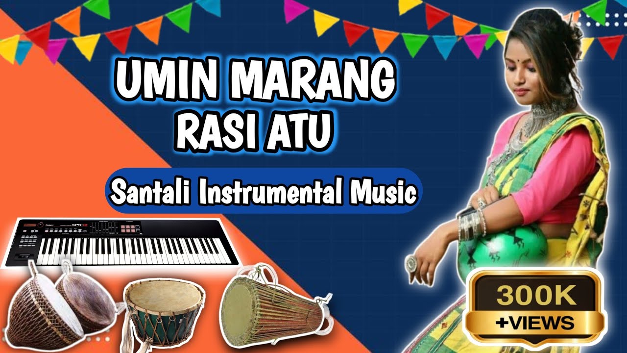 UMIN MARANG RASI ATU// SANTALI INSTRUMENTAL MUSIC  VIDEO 🎹 2025//MS Creation